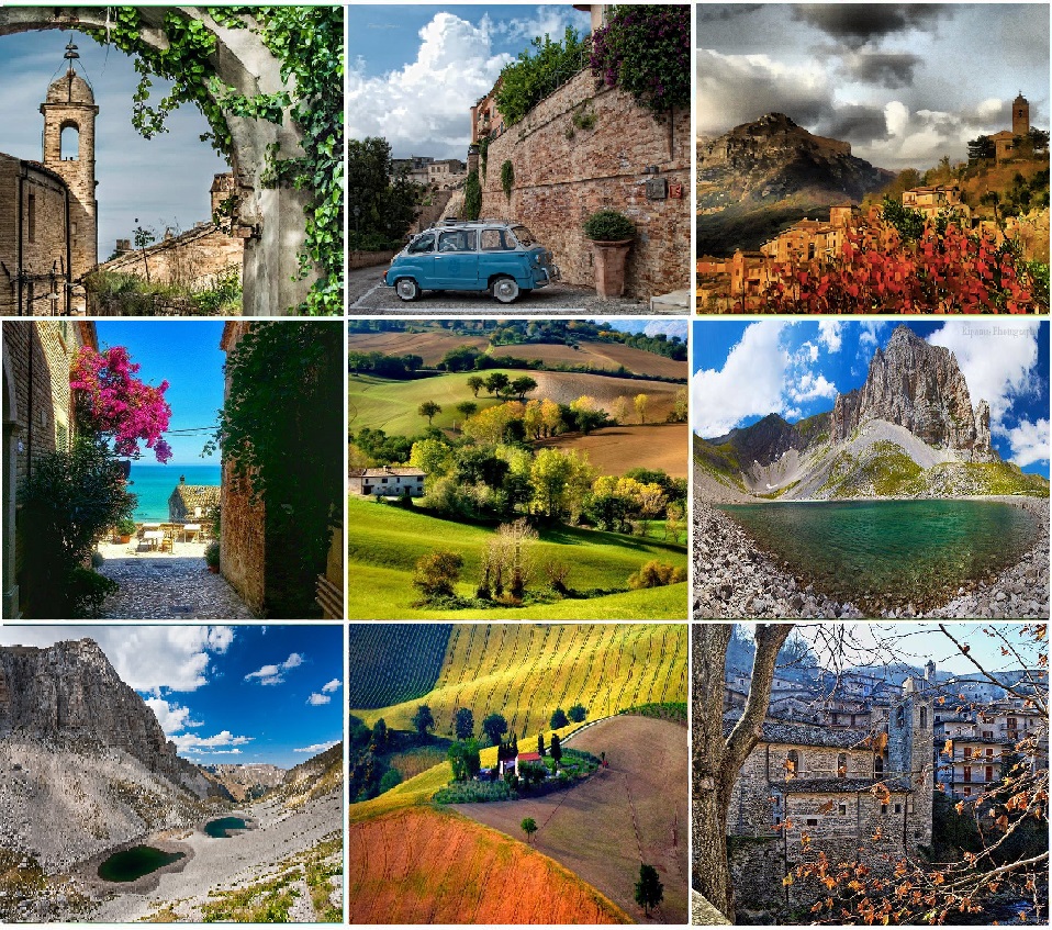  The Marche region's medieval hilltop towns and wonderful mountains 