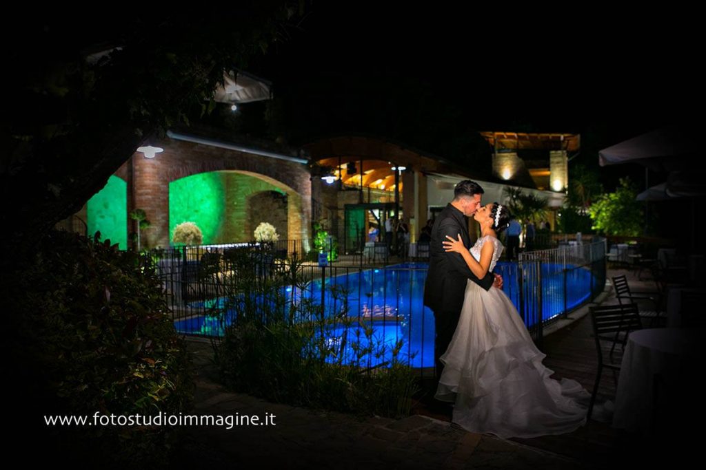 wedding in Italy with light designer